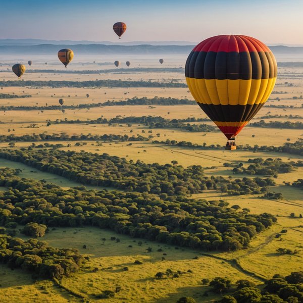 Comment organiser une aventure en montgolfière au-dessus des plaines du Serengeti, Tanzanie?