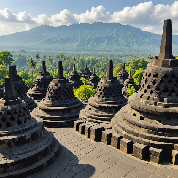 Comment organiser une visite des temples anciens de Borobudur, Indonésie : conseils et itinéraires ?
